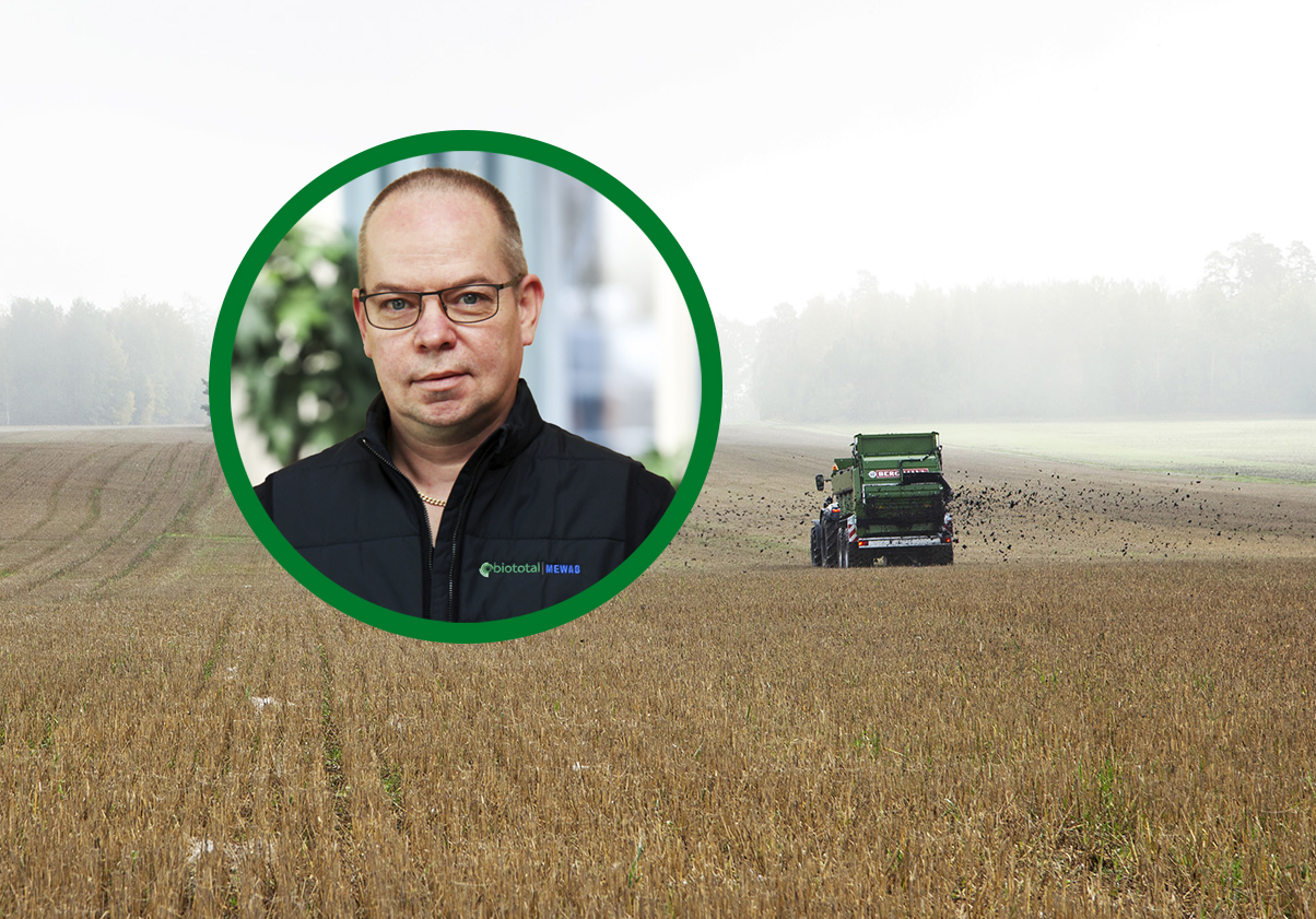 Ferdinand summerar slam- och biogödselsäsongen i Östergötland